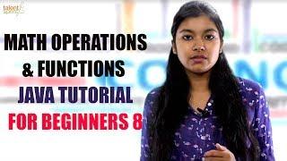 Math Operations & Functions | Java Tutorial for Beginners 8 | TalentSprint Coding Prep