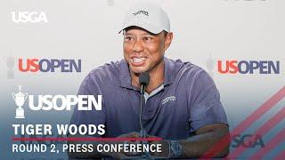 Tiger Woods: 2024 U.S. Open Press Conference | Round 2