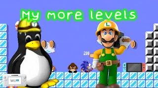 Super Mario Maker 1 | My more levels!