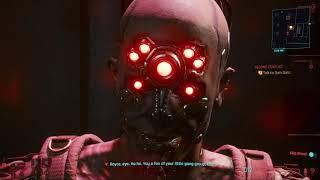 Cyberpunk 2077 - Second Conflict: Talk To And Follow Dum Dum Dialogue Tree and Gameplay PS5 2020