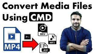 How to Convert Media Files Using the CMD | Covert Video to Audio and Audio to Video using CMD