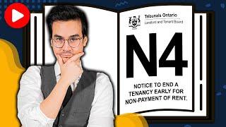 LTB Ontario | How to Serve an N4 Form (Notice to End Tenancy Early for Non-Payment of Rent)