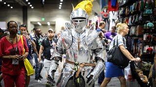 Adam Savage Incognito as King Arthur at Comic-Con 2017!