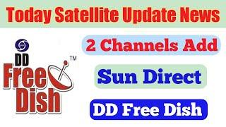 DD Free Dish Today Update || Add New Channels || Sun Direct