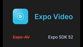 Expo Video Explained | replacing Expo-av #1