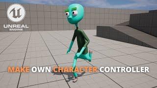 How To Make A Character Controller In Unreal Engine 5 For Beginners!