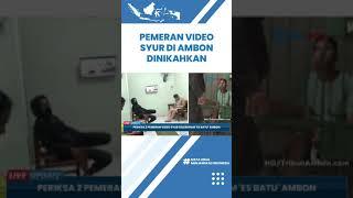 Polisi Pulangkan Selebgram Ambon Pemeran Video Syur "Es Batu", Keluarga Disebut Siap Nikahkan