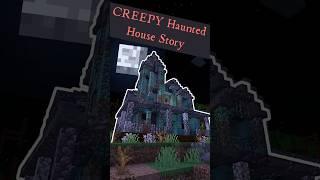 Haunted House Story  #minecraft #minecraftbuilding #minecraftstory #minecraftbuildideas