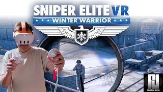 Sniper Elite: Winter Warrior 1st IMPRESSIONS on Quest 3!