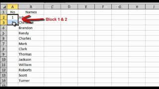How to create sequential number in Excel FAST