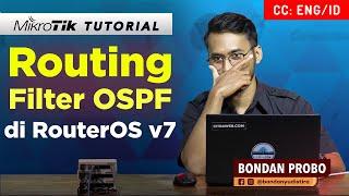 Routing Filter in RouterOS v7 - MIKROTIK TUTORIAL [ENG SUB]