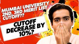 Mumbai University CUTOFF FOR 2nd, 3rd Merit List? | NM MITHIBAI 2ND 3RD MERIT LIST CUTOFF