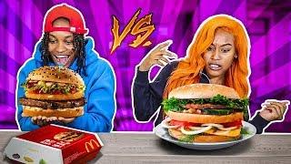 FAST FOOD VS HOME FOOD CHALLENGE!