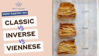 Puff Pastry - Classic, Inverse and Viennese recipes