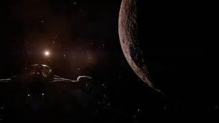 Elite Dangerous - Fleet Carrier jumping into system