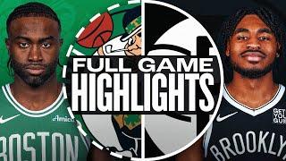 CELTICS at NETS | FULL GAME HIGHLIGHTS | November 13, 2024