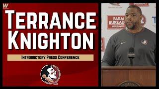 Terrance Knighton Introductory Press Conference | FSU Football Defensive Line Coach | Warchant TV