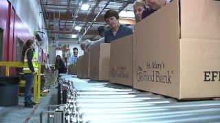 St. Mary's Food Bank trying to keep up with daily demands amid volunteer slump