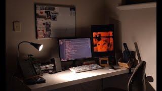 productivity desk setup / workflow 2025