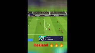 WHAT Erling HAALAND Master-class  #Shorts #Shortsvideos #PesMobile2021 #Pesmobile #pes