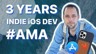 3 Years of Indie iOS Development, making a living on the AppStore | #AMA