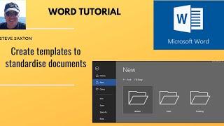 Templates in Microsoft Word.  Templates in Word