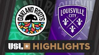 7.6.2024 | Oakland Roots SC vs. Louisville City FC - Game Highlights