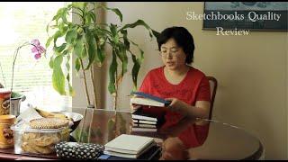 Sketchbook Quality Reviews 【Episode 1】: Global Art Materials, Moleskine, Stillman&Birn sketchbooks.