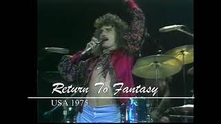 Uriah Heep - Return To Fantasy / Easy Livin' - Live 1975, USA TV (Remastered)