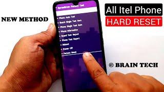 How To Hard Reset All Itel Devices | Unlock Itel Phones Pattern PIN