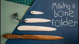 CAN WE MAKE A BONE FOLDER? at home, from a real bone