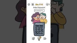 #Answerbrainoutlevel114 enter password Walkthrough brain out level 114