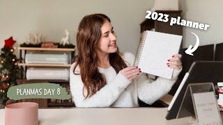 Planmas Day 8: In Depth Review of my $70 Plum Paper Planner 2023 | NEW Hard Cover Vertical Layout