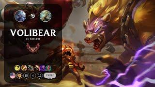 Volibear Jungle vs Master Yi - NA Grandmaster Patch 14.2