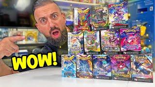 I Opened EVERY Sword & Shield Mini Booster Box Ever Made!