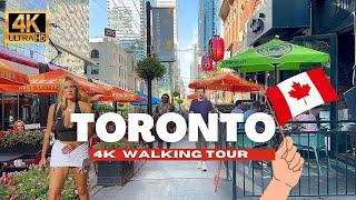  Walking Toronto's Downtown Entertainment District | 4K Walking Tour [4K HDR 60fps]