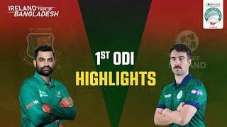 Highlights | Bangladesh vs Ireland: 1st ODI