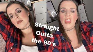 An Authentic 90's Grunge Makeup Tutorial!