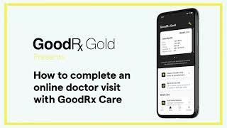 GoodRx Gold Telehealth Explainer