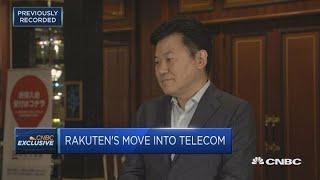 Rakuten CEO on his company's mobile ambition | Squawk Box Asia