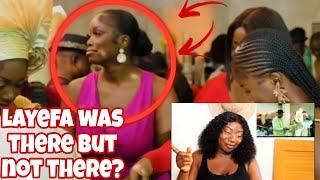 LAYEFA WAS AT HER FATHERS WEDDING NO SMILES AND  DRESSED CASUALLY?! VIDEO PROOF