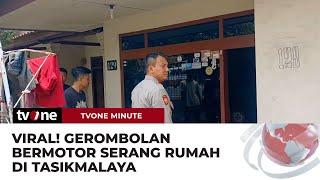 Minggu Pagi Mengerikan, Rumah di Tasikmalaya Dilempari Botol dan Batu | tvOne Minute