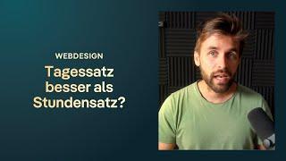 Webdesign Preismodell 2: Der Tagessatz und die Wochenpauschale