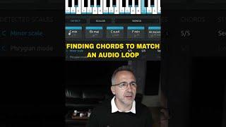 Finding Chords to Match an Audio Loop with Scaler 2 #scaler2 #shorts #chordprogression