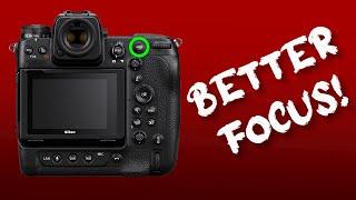 How to set up Back Button Focus on your Nikon Z9!