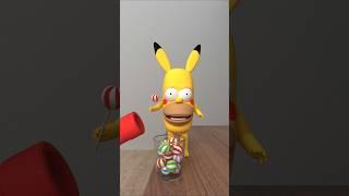 Candy  #animation #funny #memes #cocoti #homerchu #simpson #Pikachu #Candy #foryou