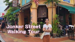 Jonker Malacca Streetwalk , Jonker Street Night Market Melaka | September 2024 | Travel Vlog