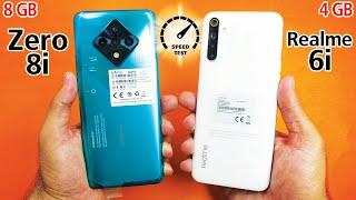 Infinix Zero 8i vs Realme 6i Speed Test! OMG