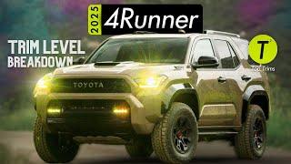 All Trims & Options Explained - Everything is New for the 2025 Toyota 4Runner!