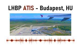 LHBP ATIS - Budapest, Hungary